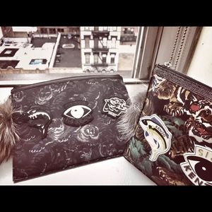 Tiger printed Kenzo clutch